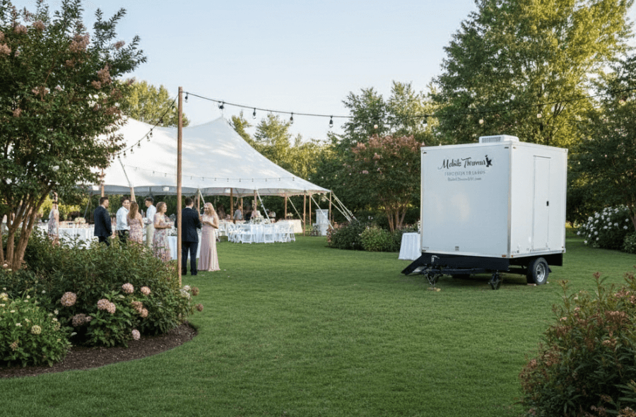 Do You Need a Restroom Trailer for Your Wedding? | Mobile Thrones