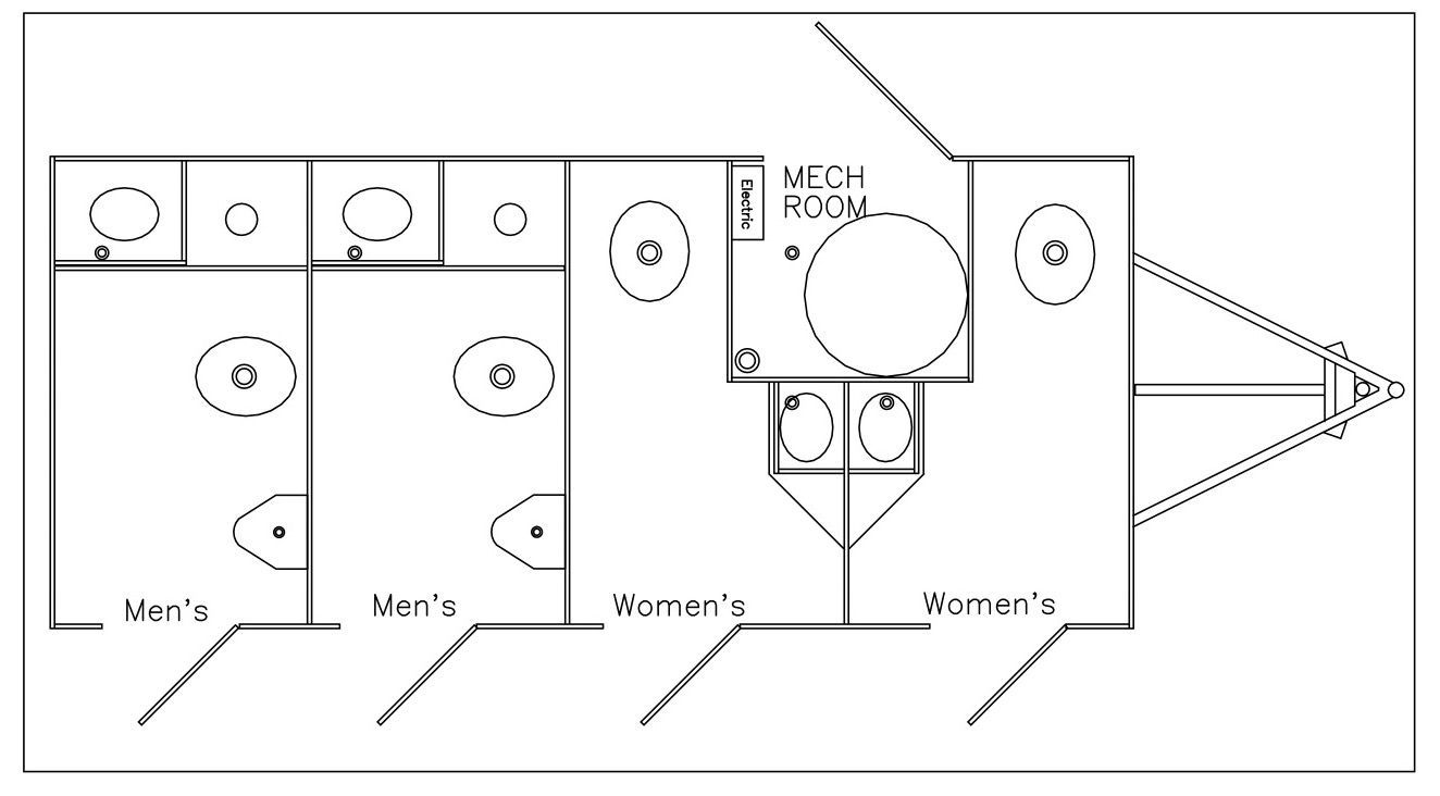 Bathroom Trailer Rentals | Mobile Thrones